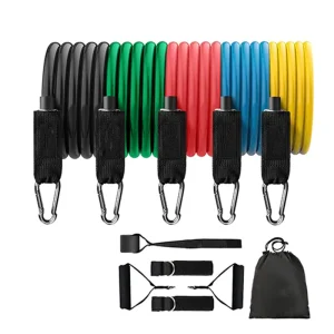 Latex Resistance Pull Bands , 11 Pieces